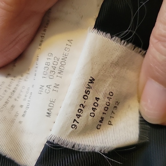 Harley-Davidson Puffer Jacket, Cream/Black, Large, EUC/Vintage - Picture 11 of 12